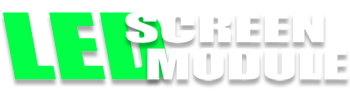 Светодиодные модули LED экрана